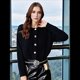 thumbnail image 5 of Suéteres Tipo Cárdigan con Abertura Frontal para Mujer, Chaqueta de Larga con Botones, Ropa de Otoño e Invierno. Negro M, 5 of 8