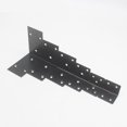 thumbnail image 4 of Support d'Angle Noir en Acier Inoxydable Support d'Angle Droit Pièce Noire, 4 of 6
