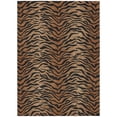 thumbnail image 2 of Addison Rugs Chantille Indoor/Outdoor Transitional Animal Print Rust Machine Washable Rectangle Rug, 8' x 10', 2 of 8