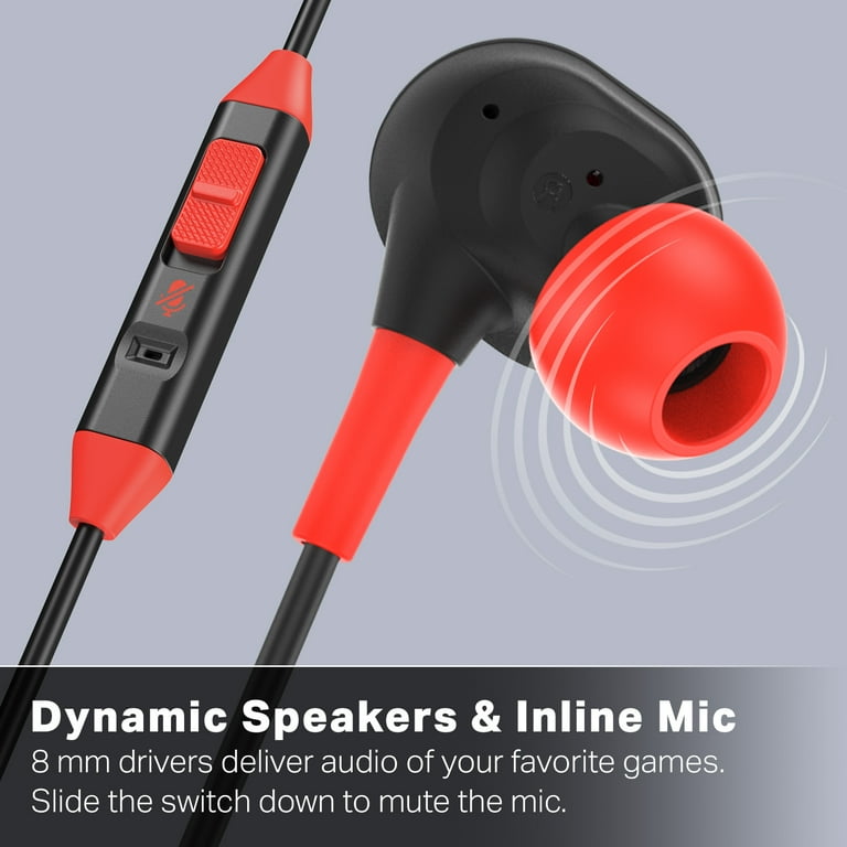 PowerA, Wired Earbuds for Nintendo Switch 2, Black - Walmart.com