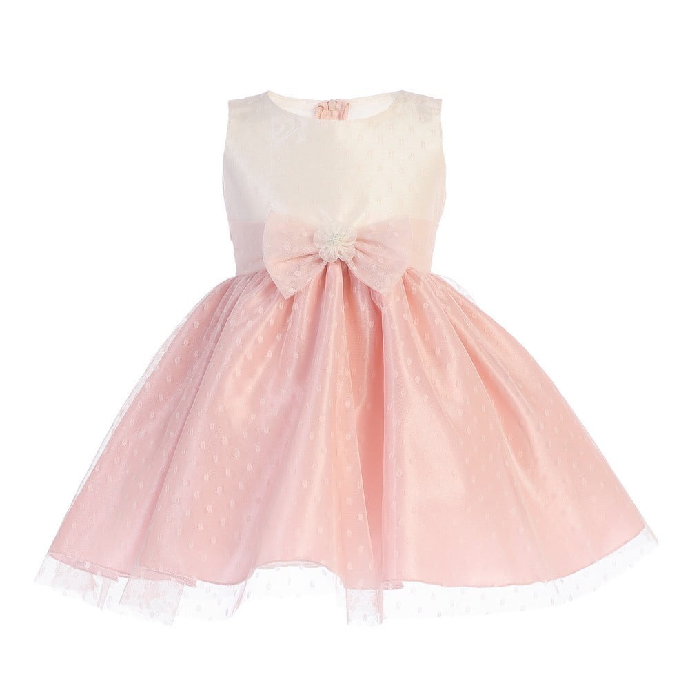 baby blush pink dress