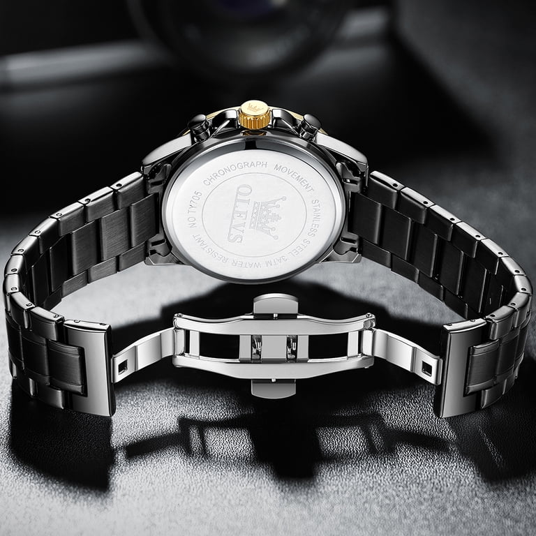 OLEVS Men's Chronograph Stainless Steel Watch photo 7