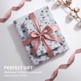 thumbnail image 6 of Regency Heights 100% Cotton Flannel Sheet Set Queen Size, 4-Piece Brushed Flannel Bed Sheets, Blue Forest Reindeer Holiday Bedding Set with Fitted Sheet & Pillowcases, Gift for Christmas, 6 of 8