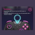 thumbnail image 4 of Mando Inalámbrico para Juegos con Bluetooth para Switch, PC, Teléfono, TV, Steam, RGB, Joystick de Efecto Hall., 4 of 5