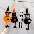 thumbnail image 3 of Colgantes colgantes de bruja de calabaza de Halloween, accesorios de broma, muñeco de Spook, Feliz Día de Halloween, fantasma, Festival, decoración de fiesta, 2023, 3 of 4