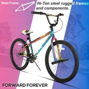 Hiland BMX BIKE 24 & 26 inch, Beginner-Level to Advanced Riders with 2 Pegs for Adults, Multiple Colors