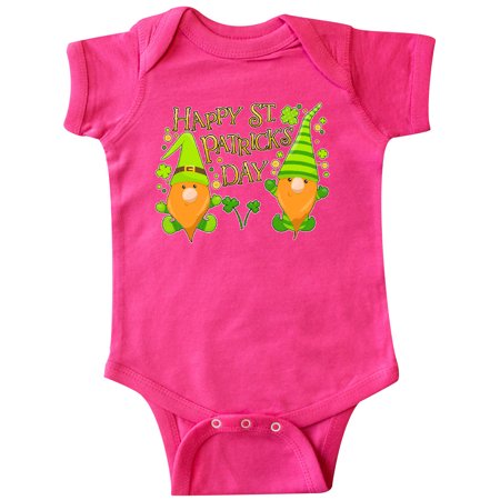 

Inktastic Happy St. Patricks Day- gnomes and clovers Gift Baby Boy or Baby Girl Bodysuit