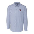 thumbnail image 2 of Men's Cutter & Buck Royal Ole Miss Rebels Easy Care Stretch Gingham Long Sleeve Button-Down Shirt, 2 of 3