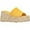 Yellow, variant on Women's Wedge Sandal Espadrille Platform Slip On Open Toe Wedge Heel Sandals