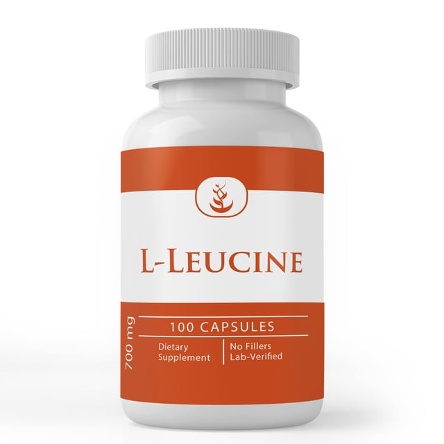 Suplemento dietético PURE ORIGINAL INGREDIENTS L-Leucina 100 cápsulas