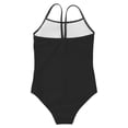 thumbnail image 5 of Shadoumai One Piece Swimsuit for Girls Front Criss Cross Tankini for Girls Quick Drying Contrast Color Girl Bathing Suit Ruched Adjustable Strap Swimwear Set Teens Girl, 5 of 5
