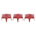 thumbnail image 3 of Square 200Pcs Square Rivets Metal Stylish DIY Shoes Bags Hats Decoration Accessories 9mm, 3 of 7