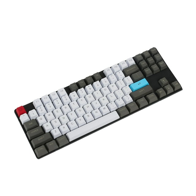 YMDK Custom Top Printed 87 104 Keycaps OEM Profile Thick PBT Keycap Set for Cherry MX Switches Mechanical Gaming Keyboard (Only Keycap)