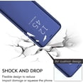 thumbnail image 5 of Compatible with Samsung Galaxy Note 10 Plus Case Flip Leather Cover Clear S-View Mirror Shockproof Cover with Kickstand Anti-Scratch Protective Phone Cases Cover for Samsung Note 10 Plus 4G/5G, 5 of 14