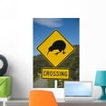thumbnail image 1 of Kiwi Crossing Wall Mural by Wallmonkeys Peel and Stick Graphic (24 in H x 16 in W) WM166582, 1 of 4