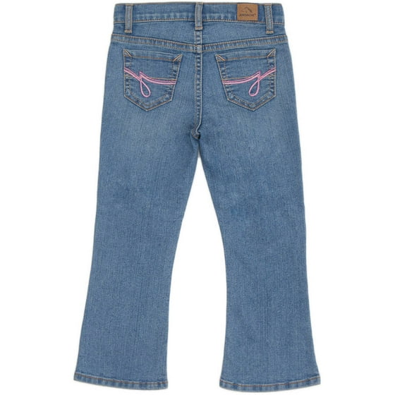 Jordache - Baby Toddler Girl Slim Boot Cut Jeans - Walmart.com