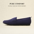 thumbnail image 4 of DREAM PAIRS Women's Knit Loafers Comfortable Arch Support Walking Shoes Lightweight Breathable Casual Slip-on Flats, 4 of 9