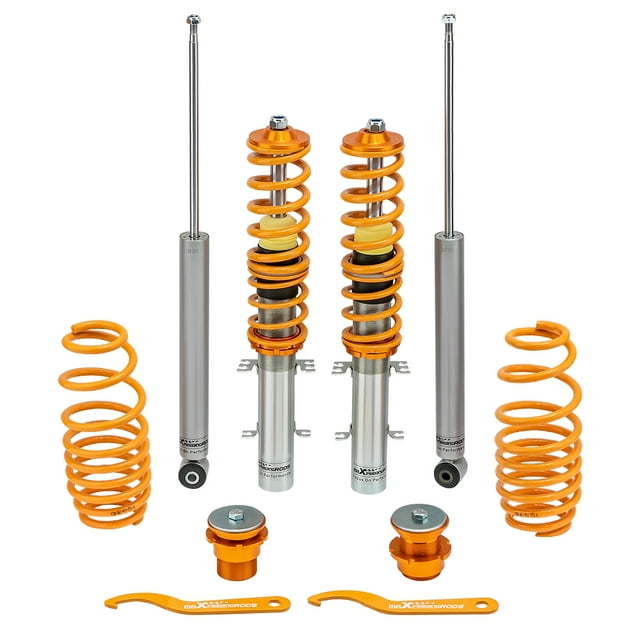 Maxpeedingrods Ressorts Hélicoïdaux Amortisseurs Vérins pour VolksWagen Golf AUDI TT (8N) FWD 98-06
