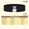 thumbnail image 4 of Girls Belt Wide Waist Kids Belt for Dresses Kids Stretch Elastic Waist Belt for Girls, 4 of 7