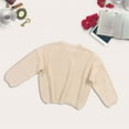 thumbnail image 4 of KAUOD Toddler Knit Sweater Plain Long Sleeve Pullover Sweater Clothes Baby Boys Girls Crew Neck Soft Ribbed Crochet Tops, 4 of 4