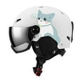 thumbnail image 4 of S SERENABLE Casque de Ski Résistant aux Chocs Facile à Porter Visière Intégrée pour Patinage Extérieur, 4 of 9