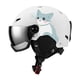 thumbnail image 4 of Casco de snowboard Utility Visera deportiva fácil de usar para esquiadores al aire libre BLANCO, 4 of 9