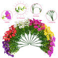 thumbnail image 4 of Scidweet Artificial Flowers for Outdoors, 12 Bundles Faux Fake Flowers Plants Spring Summer for Home Garden Porch Patio Decor, 4 of 7