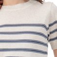 thumbnail image 4 of PLAYERA PARA MUJER QUARRY MANGA CORTA CON RAYAS, 4 of 4