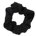 thumbnail image 2 of Coletero grande para el pelo, lazo elástico para el pelo, lazo para el pelo, soporte para , de seda Negro Colcomx scrunchies de seda para el cabello, 2 of 8