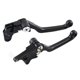 thumbnail image 2 of Manetas de embrague y freno ajustables para Suzuki Drz400E y Drz400SM Negro, 2 of 8