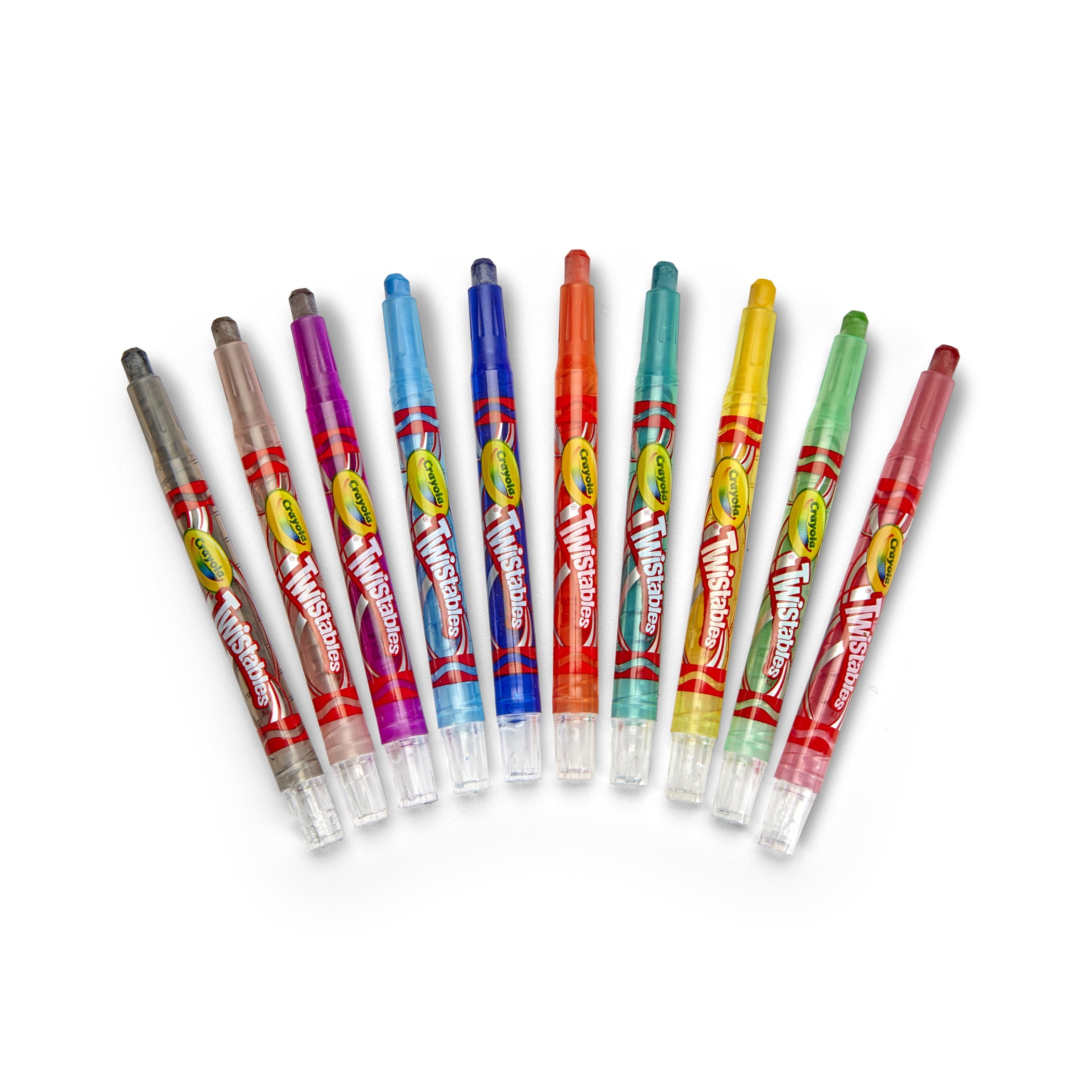 Crayola Mini Twistables Crayons, 10 Per Pack, 12 Packs