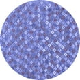 thumbnail image 1 of Ahgly Company Machine Washable Indoor Round Southwestern Blue Country Area Rugs, 6' Round, 1 of 4