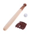 thumbnail image 5 of Dollhouse Baseball Kit 3 Piezas Pack de Básquet Adornos para Jardín de Muñeca 1/12 Fanmusic Dollhouse Baseball Kit, 5 of 5