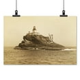 thumbnail image 2 of Print: Tillamook Rock And Lighthouse, Astoria, Oregon, 1891, 2 of 4