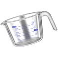 thumbnail image 3 of Glass Measuring Cup Baking Milk Cup Glass Measuring Cup with Scale Kitchen Baking Tool, 3 of 8