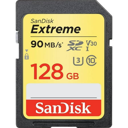Image of Sandisk Extreme Sdxc Uhs-I Card 128Gb