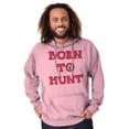 thumbnail image 5 of Born to Hunt Crosshairs Deer Buck Hoodie Sweatshirt Women Men Brisco Brands 3X, 5 of 6