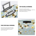 thumbnail image 5 of Easygdp Bees Print Elastic and Washable Suitcase Protective Cover with Hidden Zipper Fits 18-32 inch Luggage -X-Large, 5 of 9