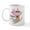 White, variant on CafePress - Breast Cancer Chemo Sock Monkey Mug - 11 oz Ceramic Mug - Novelty Coffee Tea Cup