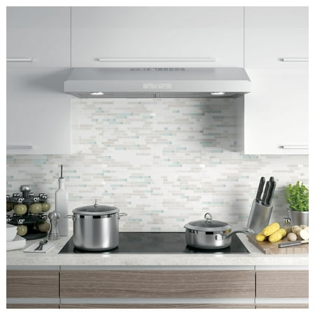 GE Profile - 36" Convertible Range Hood - Stainless Steel
