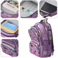 thumbnail image 4 of Colorful Funny Dachshund Backpack for School,Cute School Bag,Schoolbag with Adjustable Shoulder Straps & Padded Back,16.9 Inch, 4 of 5