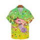 thumbnail image 4 of Ceisia Men's Mardi Gras Festive Print Short Sleeve Button-Up Shirt Collection | Confetti & Double Mask Festival Button-Up Shirt Gifts, 4 of 7