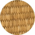 thumbnail image 1 of Ahgly Company Machine Washable Indoor Round Transitional Sedona Brown Area Rugs, 5' Round, 1 of 7