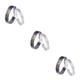 thumbnail image 5 of Minnieouse 2Pcs Couple Rings Adjustable Fashion Romantic Lover for Boys Girls Christmas Type2, 5 of 6