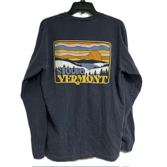 Stowe Vermont Graphic Long Sleeve T-Shirt