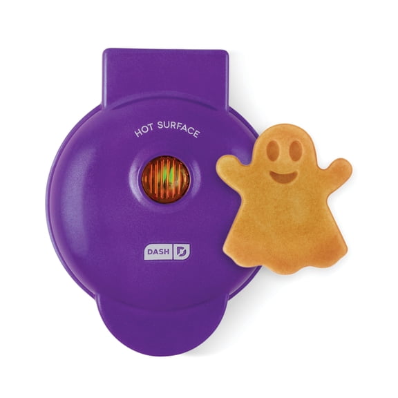 Dash Ghost Mini Waffle Maker, Purple
