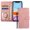 Pink, variant on Dteck PU Leather iPhone 11 pro Wallet Phone Case,Flip Magnetic Card Slots Shockproof Flip Magnetic Cover for iPhone 11 pro 5.8 inch,Pink
