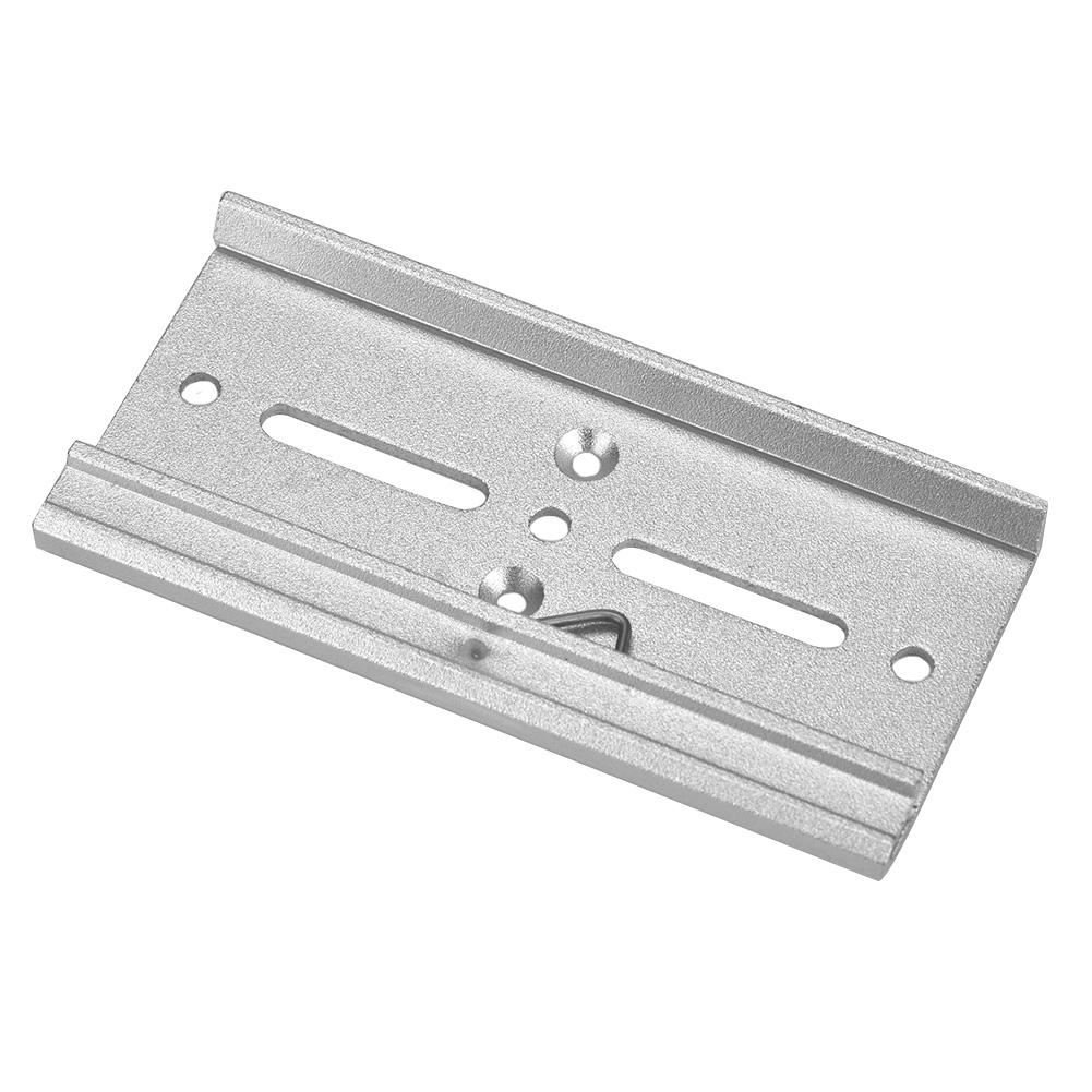LYUMO Din Rail Clip, Din Rail Clamp,35mm Aluminum Din Rail Fixed Clamp