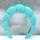 thumbnail image 1 of Diadema de spa diadema de esponja torcida hecha a mano diadema de calavera alta toalla franela verde ShuxiuWang 9024715105943, 1 of 1