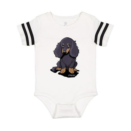 

Inktastic Longhaired Dachshund Gift Baby Boy or Baby Girl Bodysuit